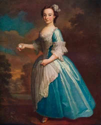 Miss Elizabeth Hatch, door William Hogarth, 1929