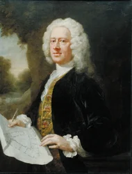 Portret van Theodore Jacobson, 1742