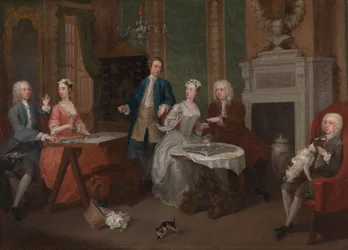 Portret van een familie