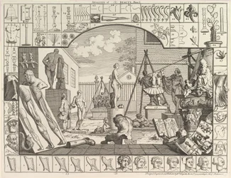 De analyse van schoonheid, plaat 1, 5 maart 1753