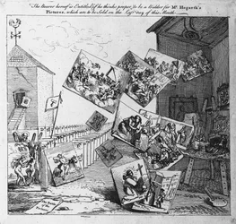 De Slag om de Schilderijen, 1745