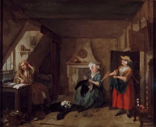 De Verontruste Dichter, 1733-1735