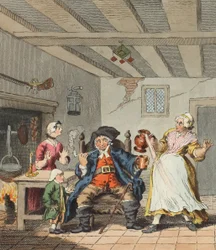 De terugkeer van de boer, illustratie uit 