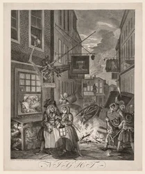 De Vier Tijden van de Dag: Nacht, 1738