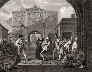 De Poort van Calais, of O Het Gebraden Rundvlees van Oud Engeland, uit 