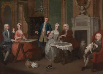 Portret van een familie