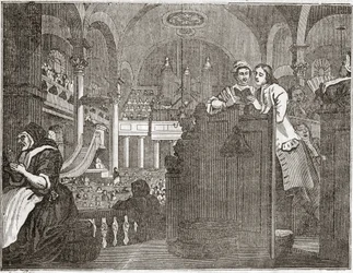 De ijverige leerling die de plicht van een christen vervult, uit de serie 