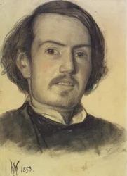 Portret van Walter Howell Deverell, 1853