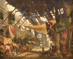 De tapijtbazaar, Caïro