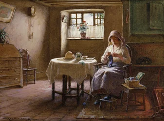 De Vrouw van een Visser - Fifeshire Interieur