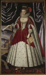 Portret van Lucy Russell, gravin van Bedford