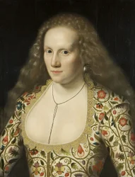 Portret van een Onbekende Dame, c.1615
