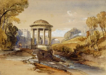 Sint-Bernardsbron, Water of Leith, nabij Edinburgh, Schotland