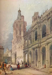 Stadhuis, Keulen, ca. 1841