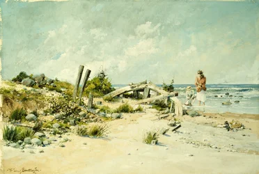 Spelen aan de kust