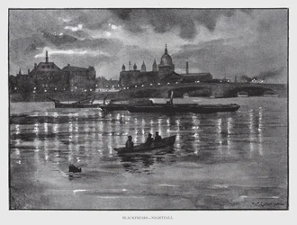Blackfriars, Nachtval
