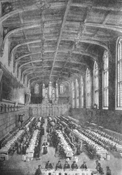 Christs Hospital, Grote Zaal - Jongens aan het Diner