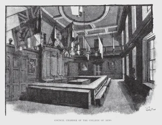 Raadzaal van het College of Arms