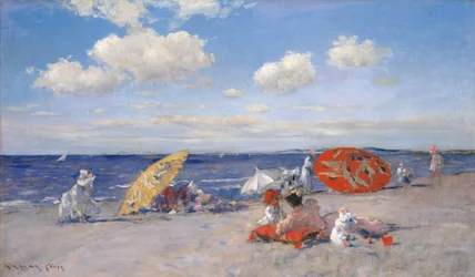 Aan zee, ca. 1892
