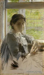 Bij het raam, ca.1890