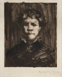 Hoofd van een jongen