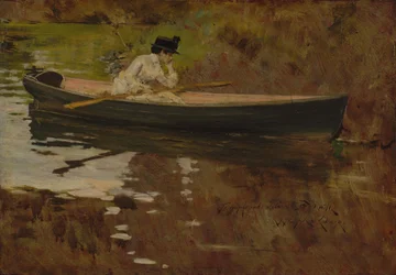 Mevrouw Chase in Prospect Park