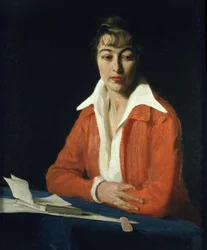 Portret van Miss Maude Nelke, ca. 1914