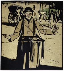Speelgoedhandelaar, Londen - in 
