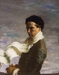 Een jonge man uit het westen, zelfportret, 1909
