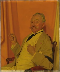 Portret van Roland Knoedler