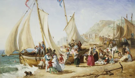 Een Dagtocht, Ramsgate, 1854