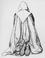 Monnik van de Orde van St. Benedictus, ca. 1897