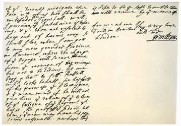 Brief van William Penn aan Kolonel Henry Sydney, 29 maart 1681