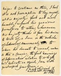 Brief van William Pitt aan de hertog van Newcastle, Hayes, 23 oktober 1759