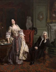 Alexander Pope verklaarde Lady Mary Wortley Montagu zijn liefde, 1852