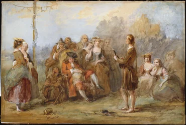 De minstreel, 1840s