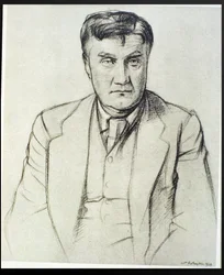 Portret van Ralph Vaughan Williams (1872-1958)
