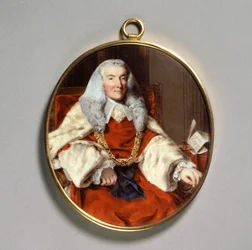 Portret van Sir William Murray, 1e Graaf van Mansfield, 18e eeuw
