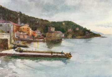 Rapallo (kleurenlitho)