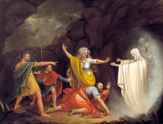 Saul en de heks van Endor