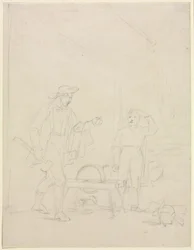 Wie zal de slijpsteen draaien?