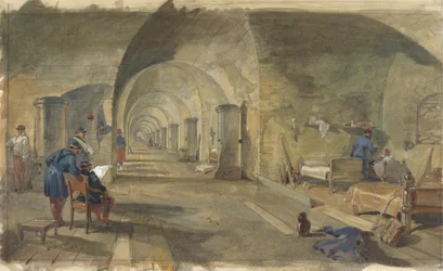 Interieur van Fort Nicholas, Sebastopol, Krim