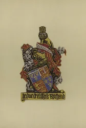 Sir Richard Plantagenet, hertog van York, 1475-1483 (chromolitho)