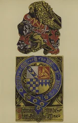 Sir Thomas Stanley, lord Stanley, graaf van Derby, 1483-1504 (chromolitho)