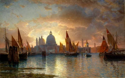 Santa Maria della Salute, Zonsondergang, 1870-85