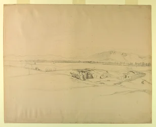 Studie van landschap