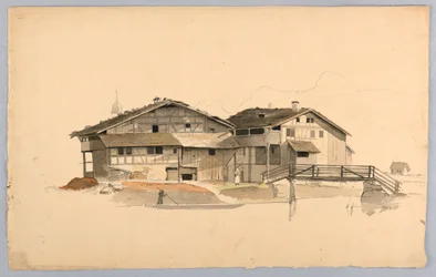 Studie van landschap, Zwitserland