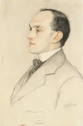 Portret van Charles Francis Bell