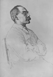 Portret van Rudyard Kipling