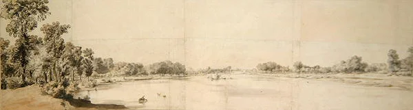 Uitzicht op de Theems